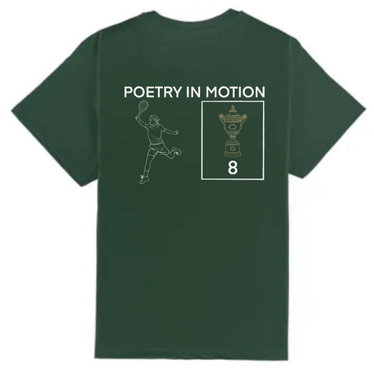 Camiseta OVERSIZED Federer - Poetry In Motion
