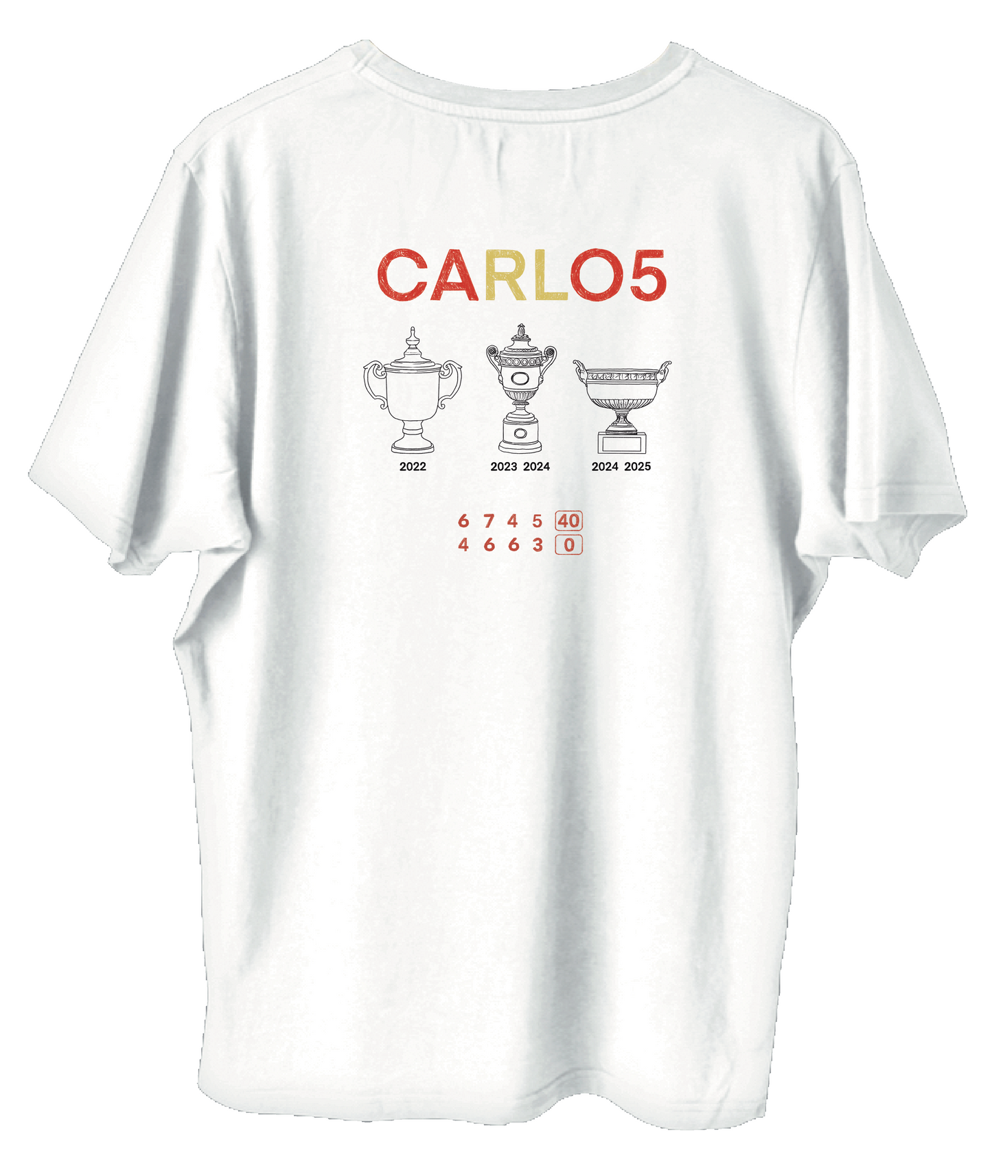Camiseta Alcaraz - CARLO5 (Trophy Edition)