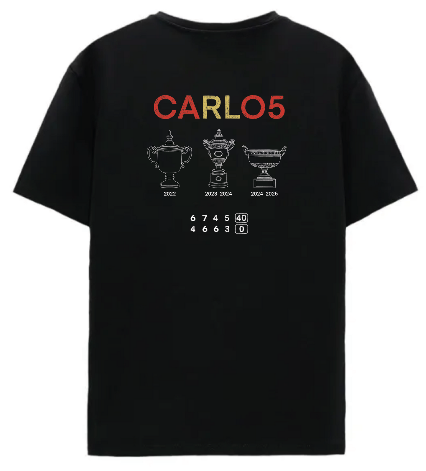 Camiseta Alcaraz - CARLO5 (Trophy Edition)
